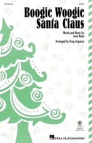 Boogie Woogie Santa Claus SATB choral sheet music cover